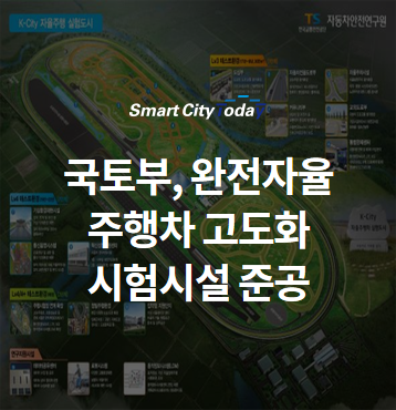  국토부, 완전자율주행차 고도화 시험시설 준공