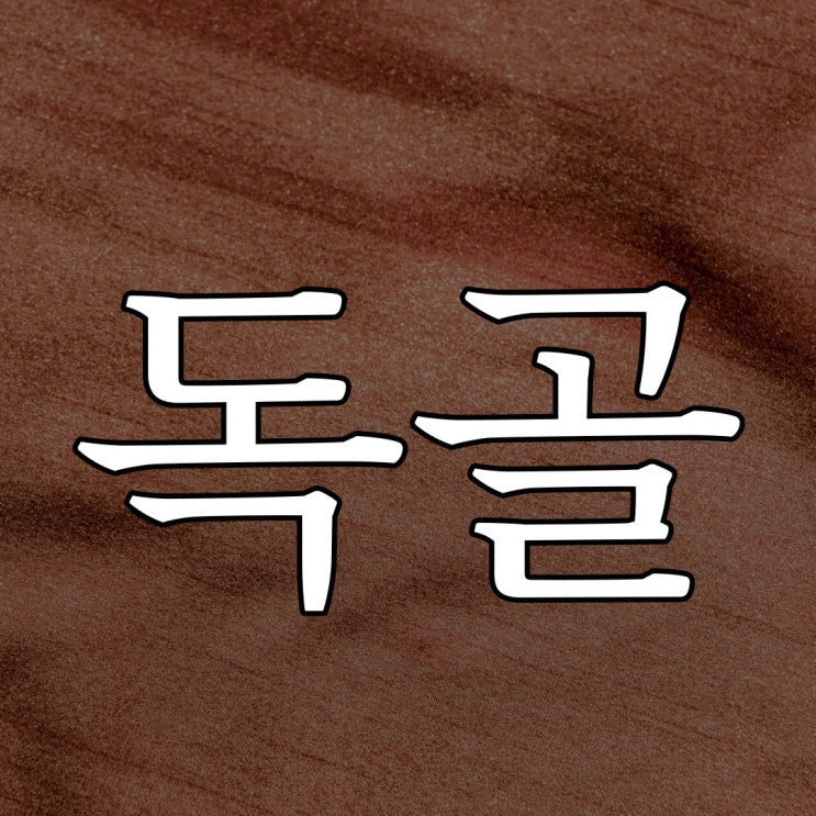  독골괴담 / 짧은 레전드 공포 이야기