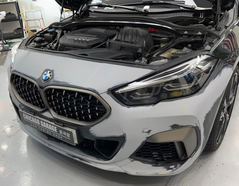 서울 광진구 / 랩핑 / 이노즈텍 전체랩핑 / BMW / 2시리즈