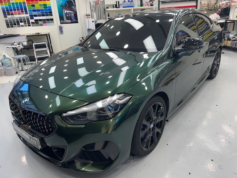 서울 광진구 / 랩핑 / 이노즈텍 전체랩핑 / BMW / 2시리즈