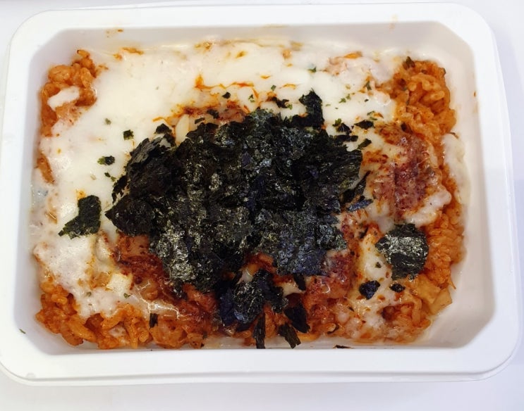  치즈불곱창덮밥 feat.GS25