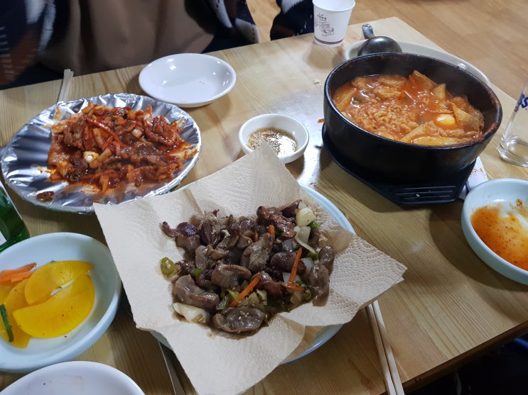  인천 청천동 레트로 감성 노포 안주 맛집 길마차