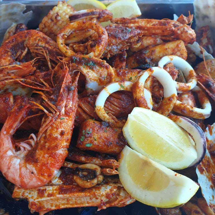  오이도 맛집_LA코코보일링 미국식 해물찜을 먹을 수 있는 곳!!