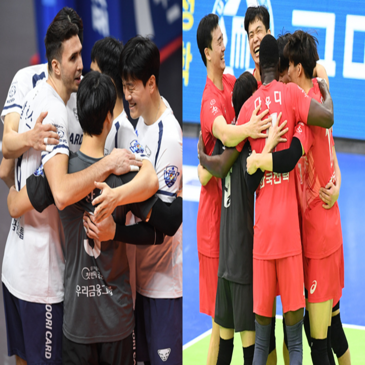 남자배구 우리카드 한국전력 12월 21일 경기예상(알렉스 나경복 하승우 다우디 서재덕 박찬웅)