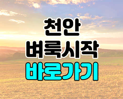 천안벼룩시장 구인구직 일자리 채용정보 찾기