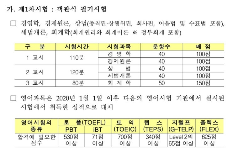  CPA 시험 (공인회계사 과목 합격률 1차 2차 응시인원 회계사 커트라인)
