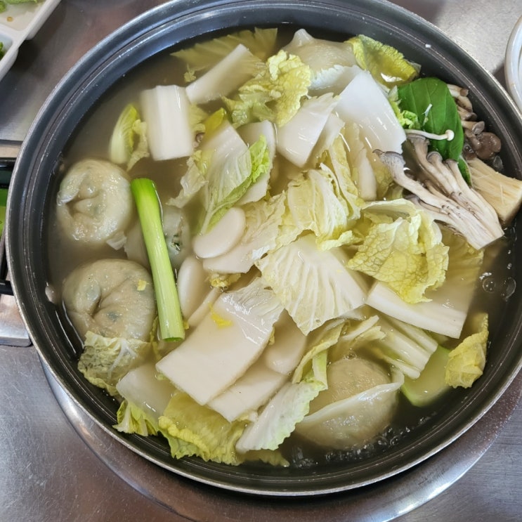 구미 봉곡동 맛집 명성만두요리점 만두전골, 샤브샤브