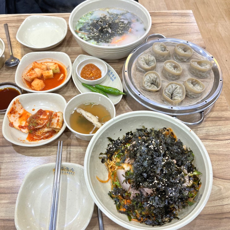  제주도맛집, 제주공항 근처 고기국수맛집 삼무국수