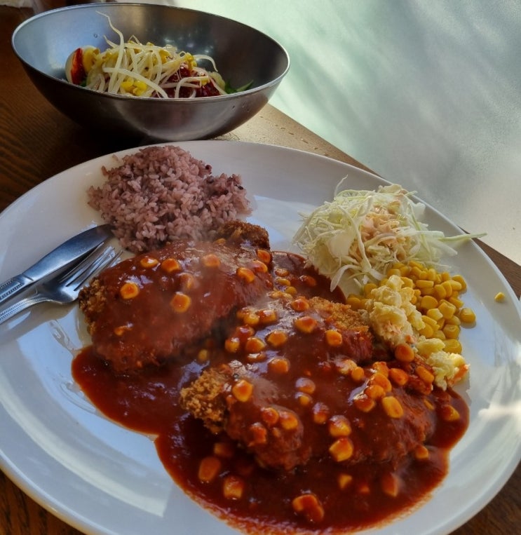 등촌동 가성비 혼밥맛집 왕세숫대야냉면돈까스 아침점심저녁 다 되네요