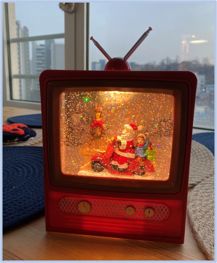 크리스마스놀거리 연말홈파티 집들이음식 추천 (ft.오르골)