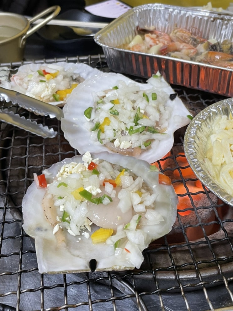 부산 태종대 자갈마당에 위치한 올레 조개구이 부산 태종대 자갈마당에 위치한 올레 조개구이