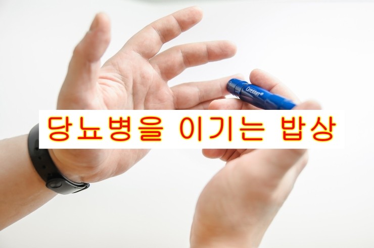  당뇨병이기기- 당뇨병을 이기는 밥상
