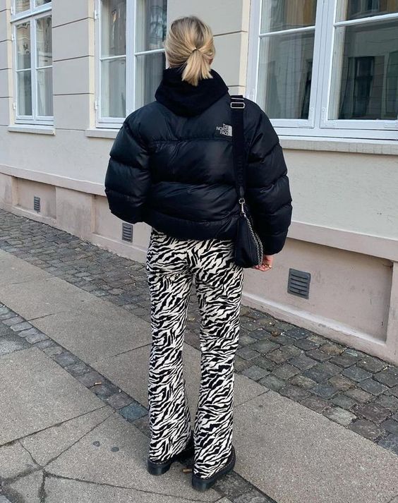  Puffer jacket outfits 노스페이스 눕시 + 패딩 코디