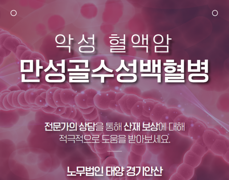  석유정제공장 도장, 정비근로자에서 발생한 만성골수성백혈병 산재 인정사례