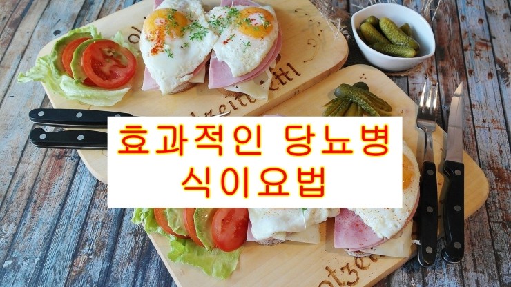  효과적인 당뇨병 식이요법