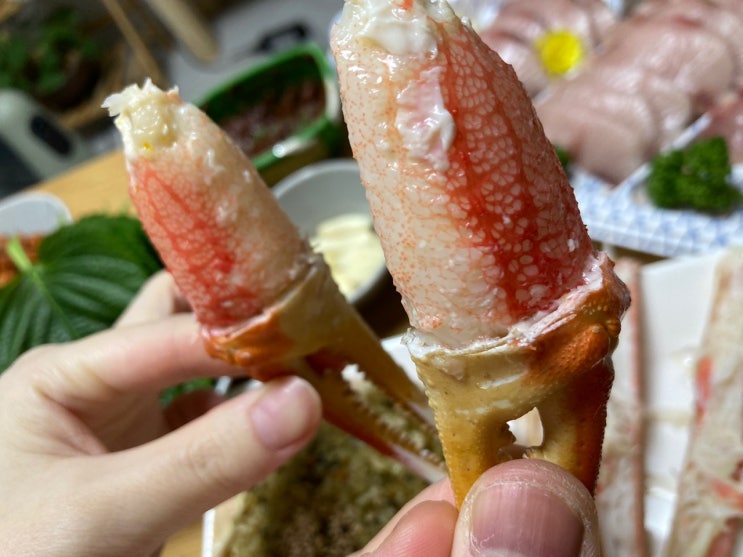  일산 이마트타운 킨텍스점 대게 방어