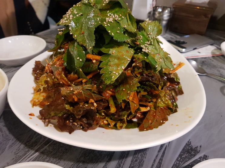  부평 청천동 멸치회무침 전문점 성일이네