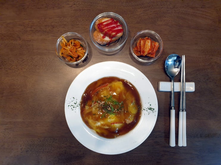  맛살 계란덮밥  / 오랜만에 텐신항 계란덮밥 만들어 보았어요