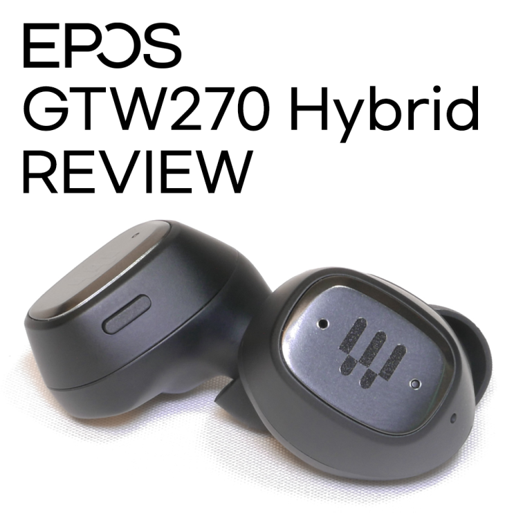  모두를 위한 초저지연 무선 이어폰 - EPOS GTW270 Hybrid 리뷰