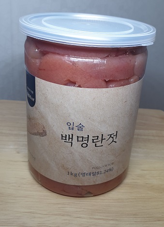  짜지않아서 맛있는 저염백명란 입술명란 명란구이 간편한 술안주