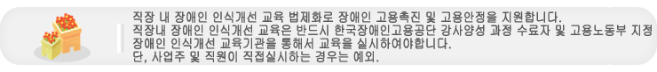 장애인인식개선교육 장애인인식개선교육