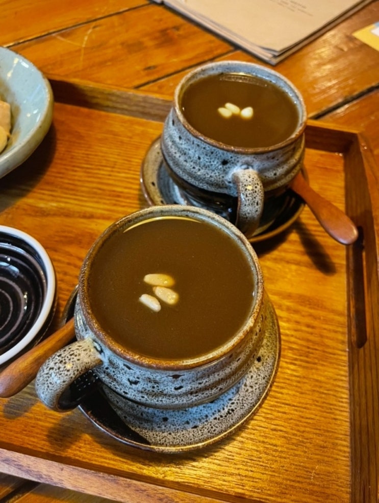  삼천포여행길에 들린 사천카페 예원찻집 맛있는  차 먹었어요!