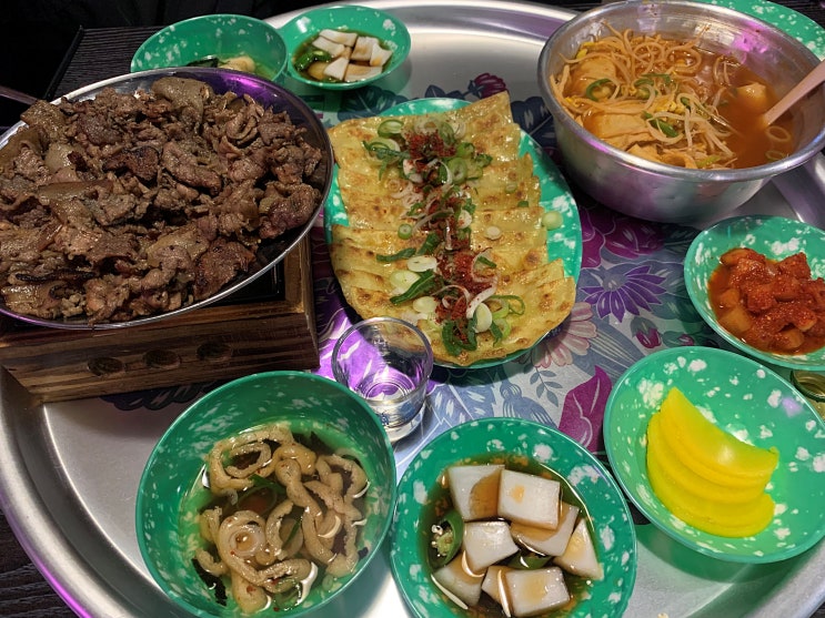  수원 금곡동 맛집) 연탄불고기 맛집(납작만두쌈) '대구아지야'(호매실5단지맛집) #내돈내먹