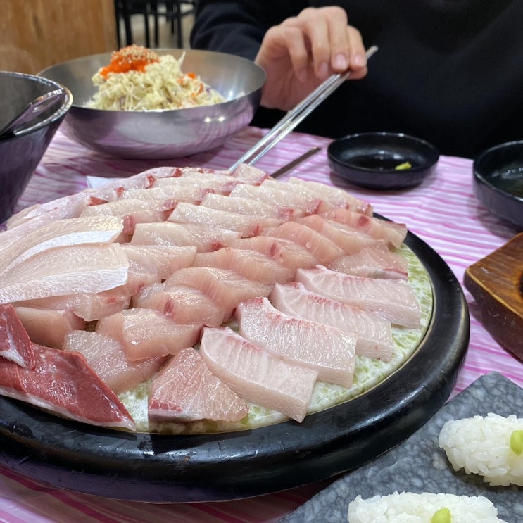  [망원동] [우리바다수산] 겨울이 제일 맛있는 대방어 / 웨이팅 있는 회 맛집