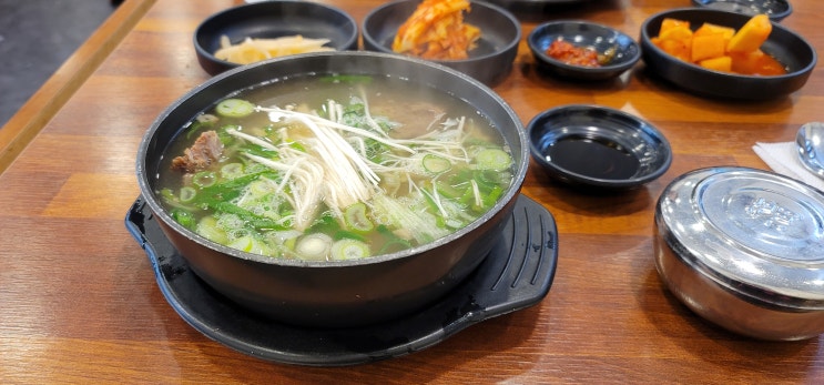  응암동 갈비탕 기산면옥에서 따끈하게 한끼!