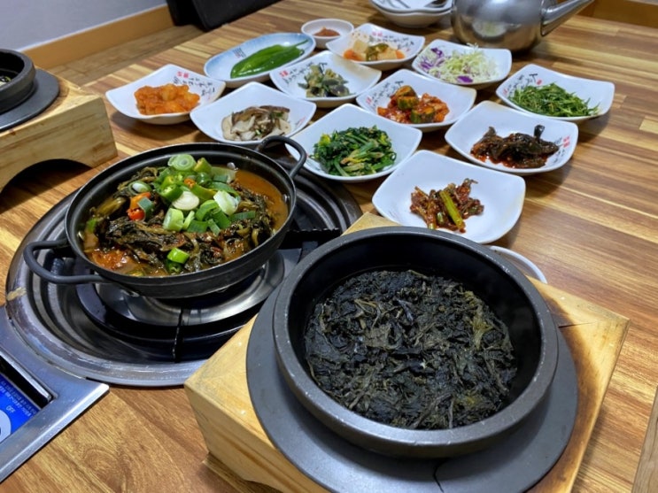  [울산]울산 동구 맛집/개별룸이 있는 돌솥밥&시래기고등어조림이 푸짐한 바다밥상!