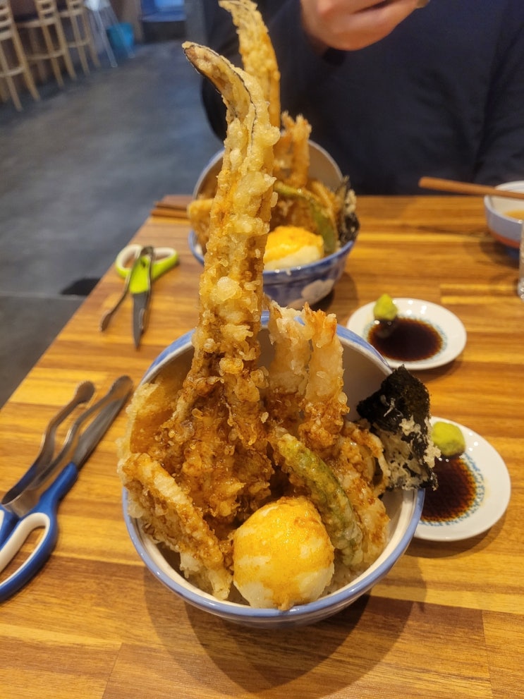  대구 동인동, 바삭한 튀김이 맛있는 스이텐 (ft.텐동의 정석)