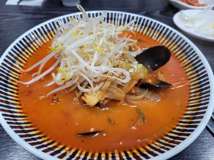  영종도 교동짬뽕 밥 꼭 말아드세요