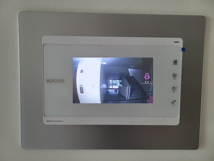  남양주 다산동 남양주롯데아파트 코콤 비디오폰 K6B VP-70C 설치 후기