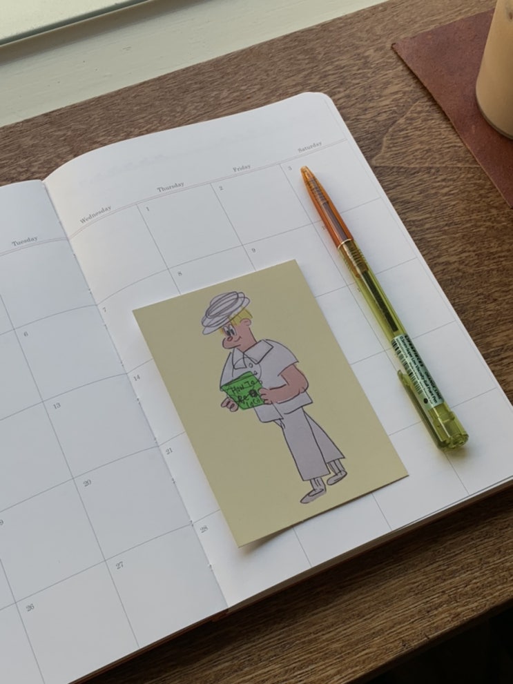  라이브워크 다이어리 2022 모멘트 날짜형 다이어리 ️