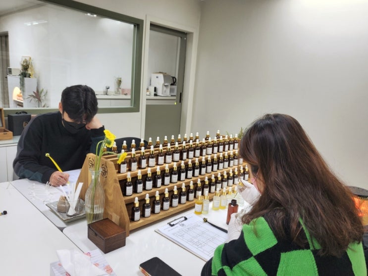  강남 신사 가로수길 향수공방 원데이클래스 ISDH조향스쿨 강남공식지점