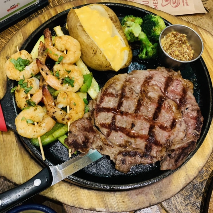  하남 스타필드 맛집 [온더보더] 크리스마스 겸 연말 점심 회식 
