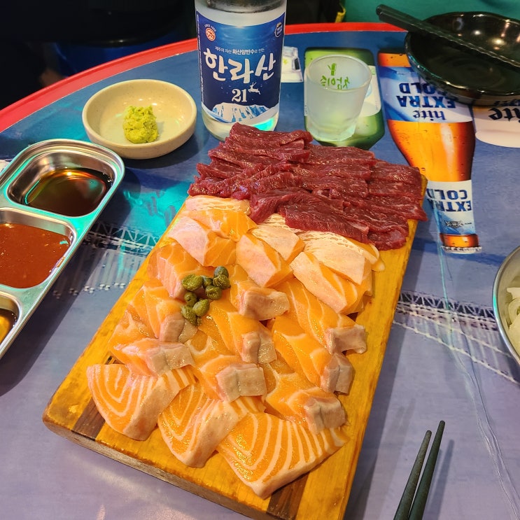  사당역 육사시미, 연어, 방어에 소주 한잔하기 좋은 역대급 맛집 : 사당 광안리 후기