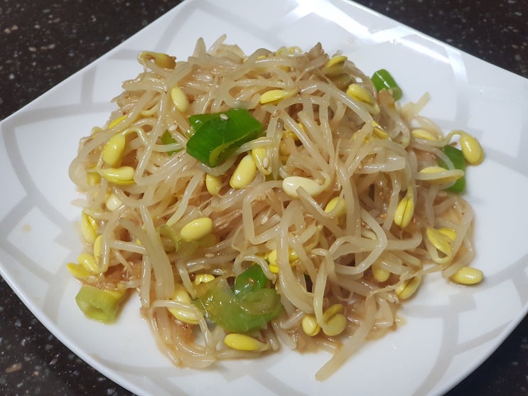  아삭아삭 콩나물 무침 & 콩나물 비빔밥 만들기