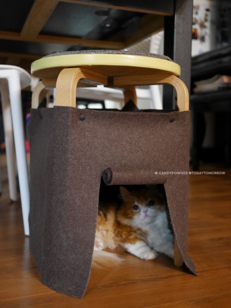  고양이 스툴 숨숨집  DIY