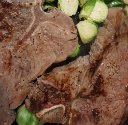  미국 마트 럭키 LUCKY 가성비 스테이크 (립아이 RIB EYE 티본 T -BONE)