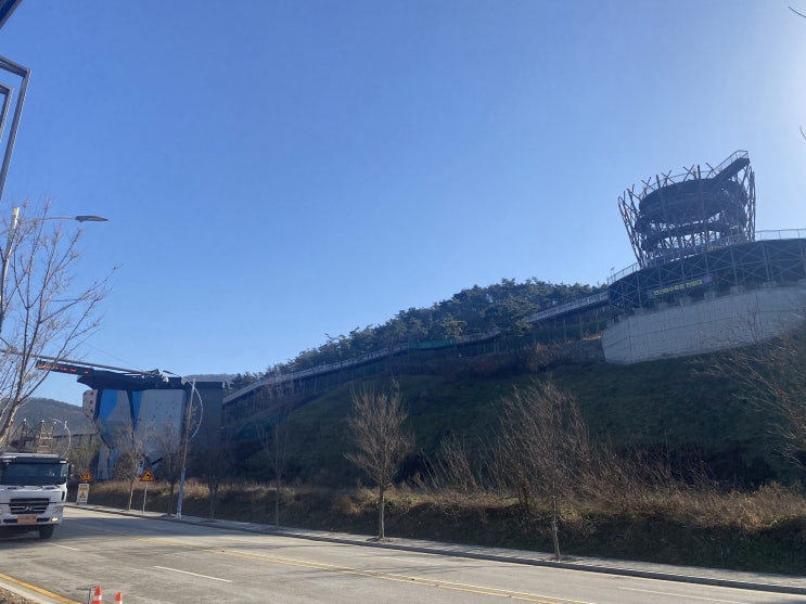  변산해수욕장 전망대 (feat. 겨울바다)