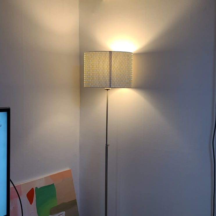 이케아 장스탠드, 라탄 조명 iKEA ALANG 조립후기