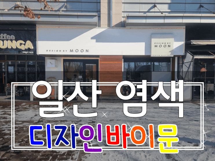  일산미용실/주엽역 미용실 디자인바이문 천송하 수석디자이너님께 염색받고 왔어요~
