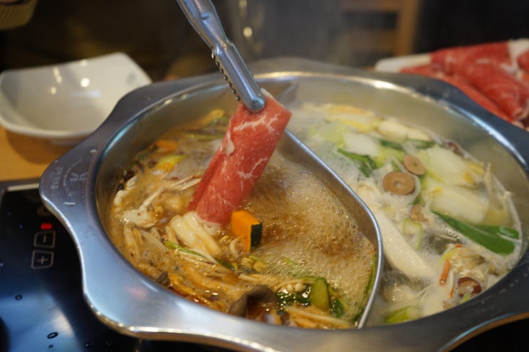  신선한 재료 고기 무한리필 노원역 훠궈나라