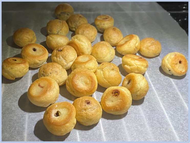  홈런볼칼로리 및 에어프라이어 첫 도전 완전 대존맛탱