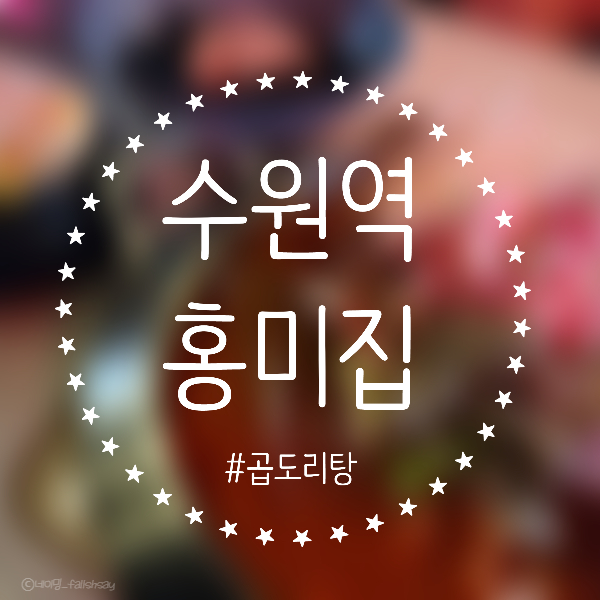  수원역 술집 [홍미집] 곱도리탕