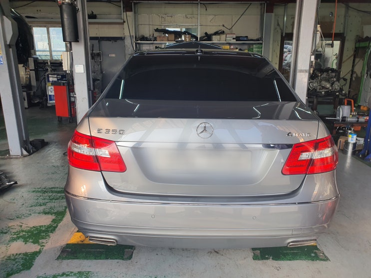  벤츠 E 350 4MATIC  차량 정비 일지