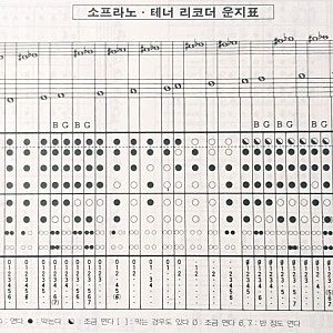 리코더 운지법(파샵, 레샵, 시b을 모른다고?)