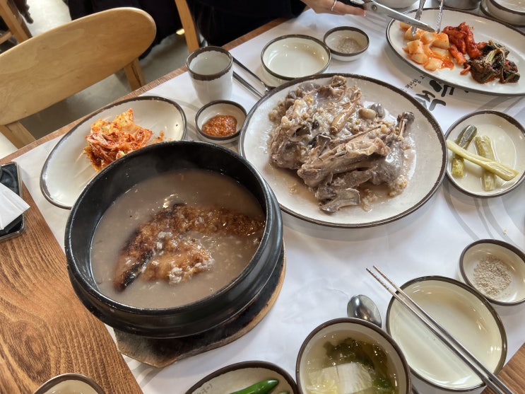  팔당 맛집, 온누리누룽지백숙 구수한 누룽지백숙으로 몸보신!