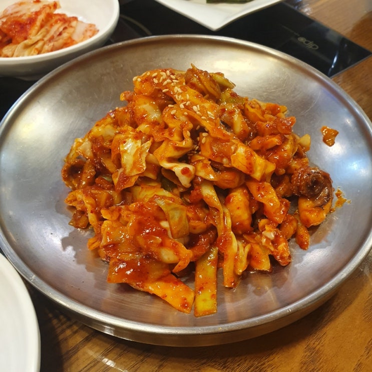  코엑스/도심공항타워] 쭈불앤쭈불 : 쭈꾸미 불고기 찌개 세트